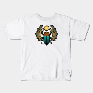 Scarab Amulet Kids T-Shirt